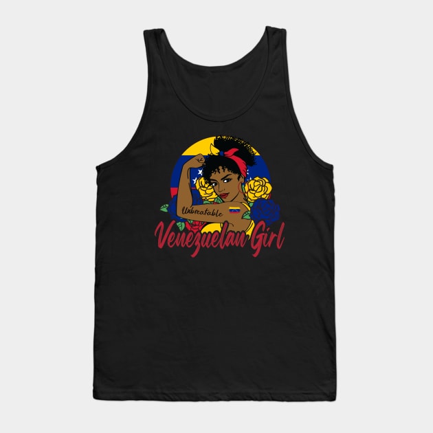 Venezuelan Girl Tank Top by JayD World